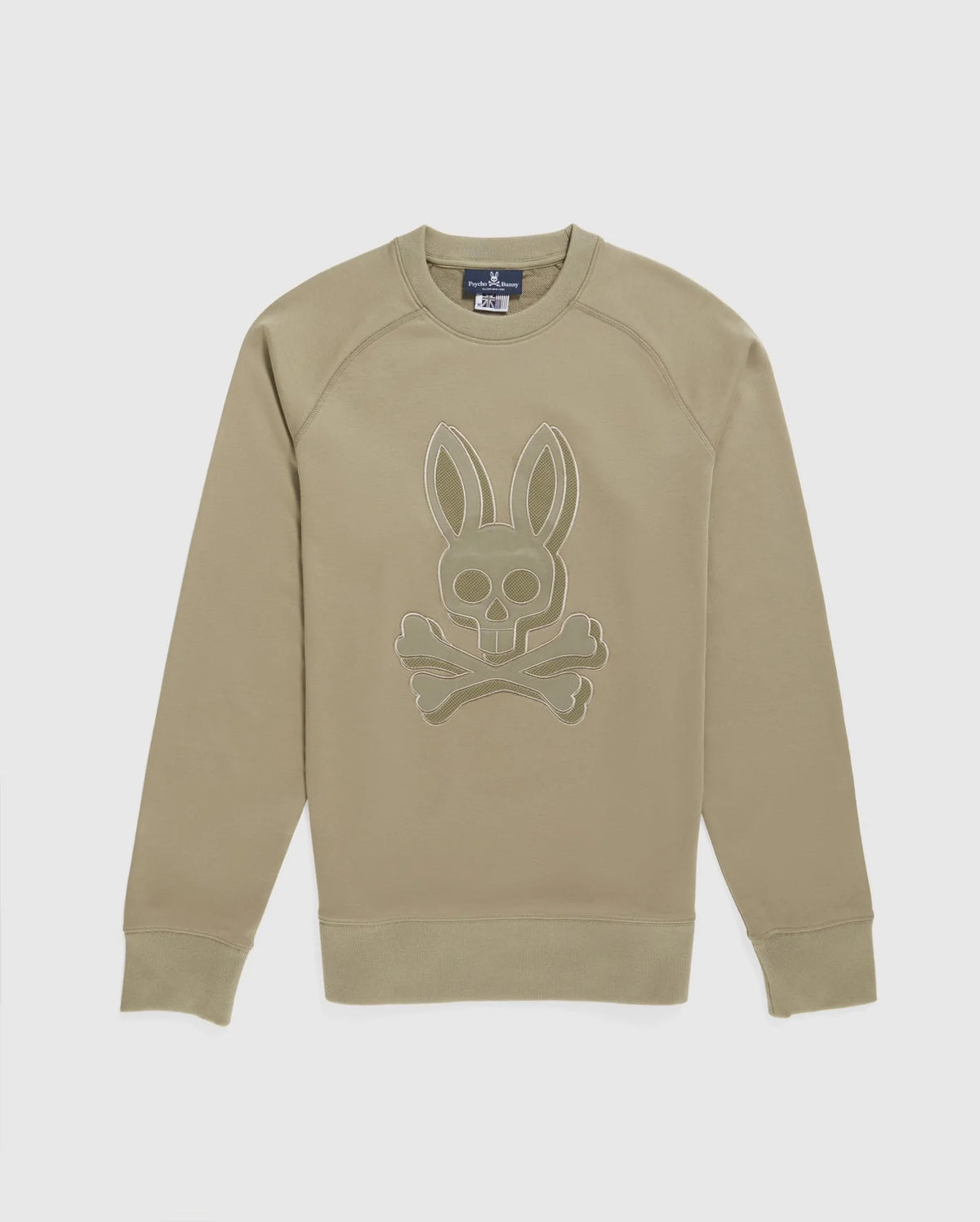 Psycho Bunny (B6S265W1FT) - Cray Sweatshirt - Wet Sand