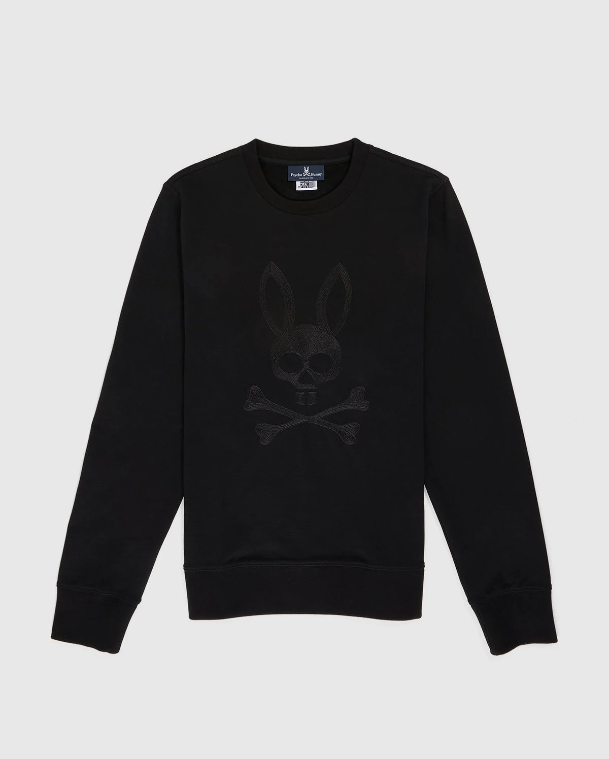 Psycho Bunny (B6S896U1FT) - Mens Thomaston Sweatshirt - 001 Black