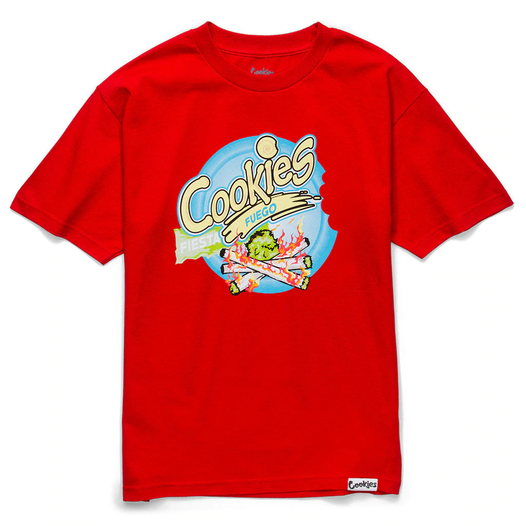 Fuego Cookies Tee - Red