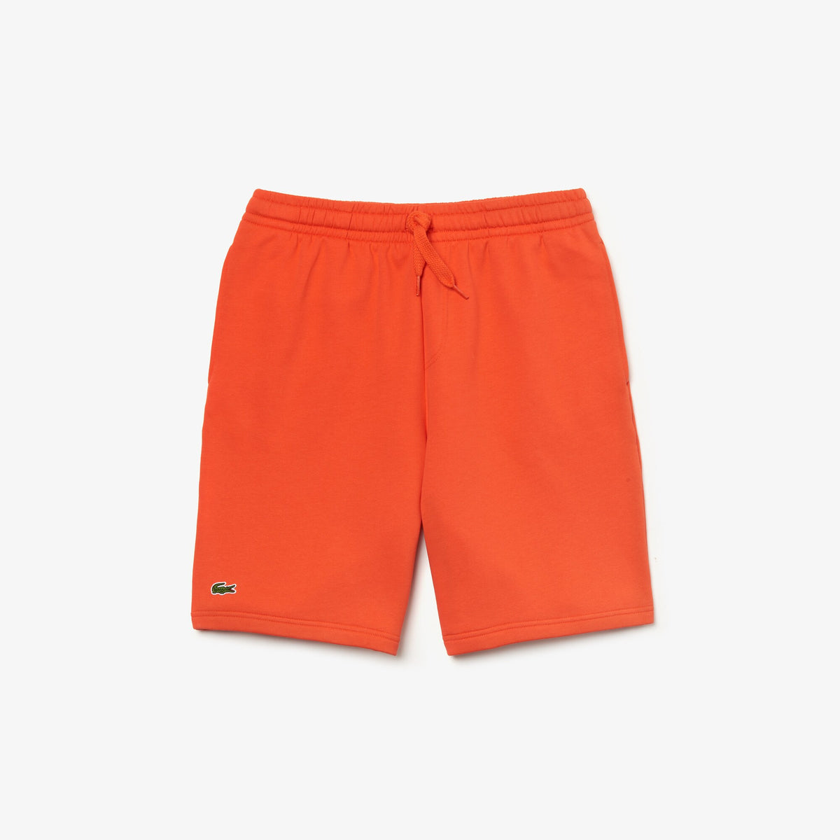 LaCoste-Men's SPORT Tennis Fleece Shorts-Red • 5mk-GH2136-51