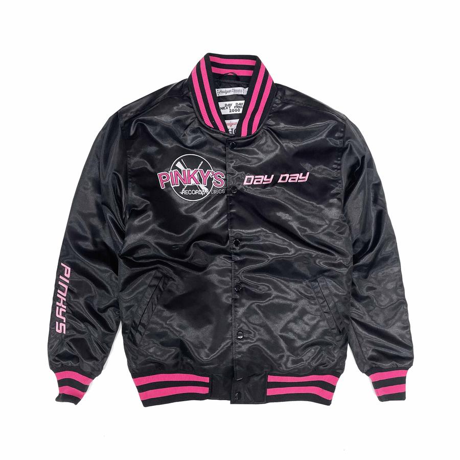 Headgear Classic-Next Friday Pinky's Record Shop Satin Jacket-Black –  Todays Man Store