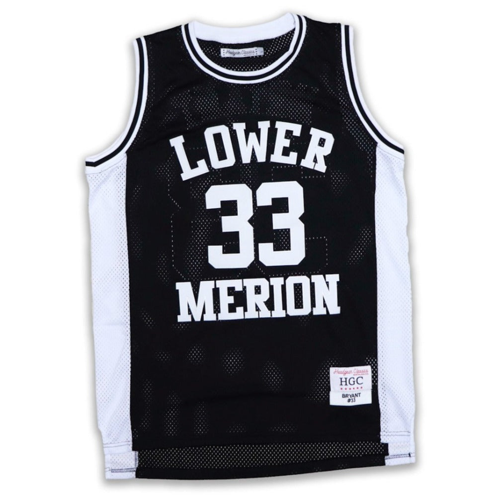 Black Kobe Lower Merion High School Basketball Jersey