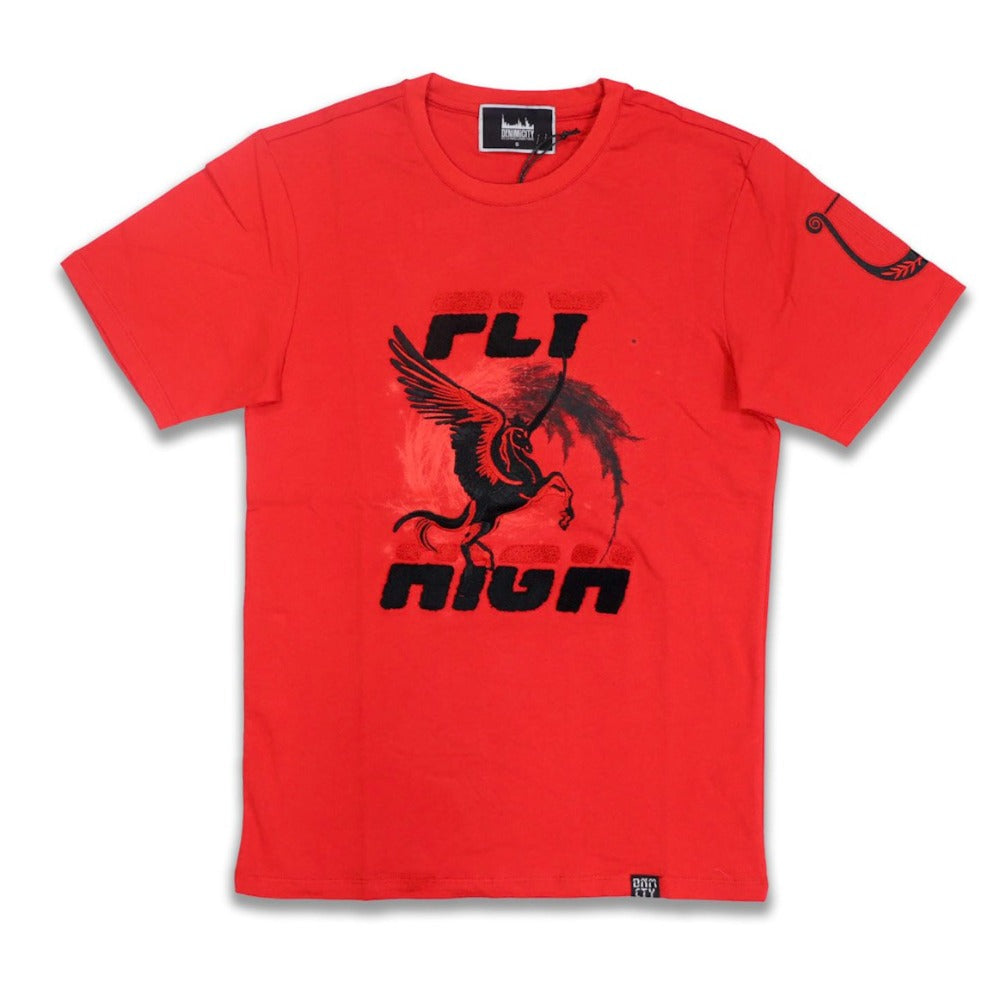 Fly High Tee-Red