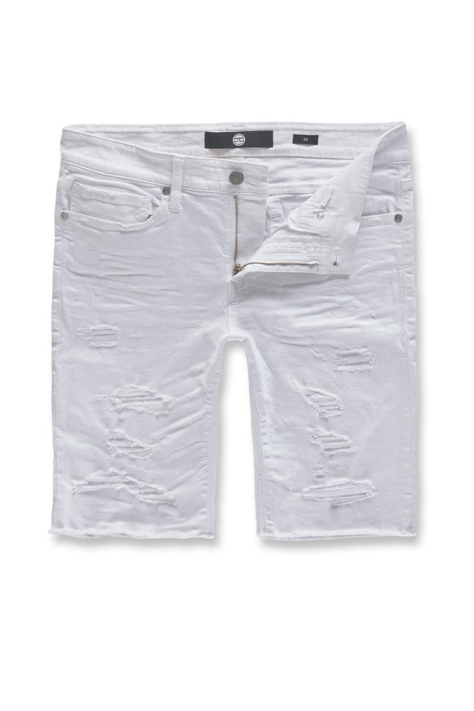 Jordan Craig-Ortley Twill Shorts-White-J3147S