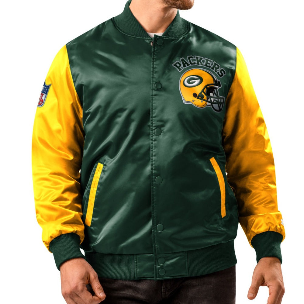 NFL Green Bay Packers Satin Jacket