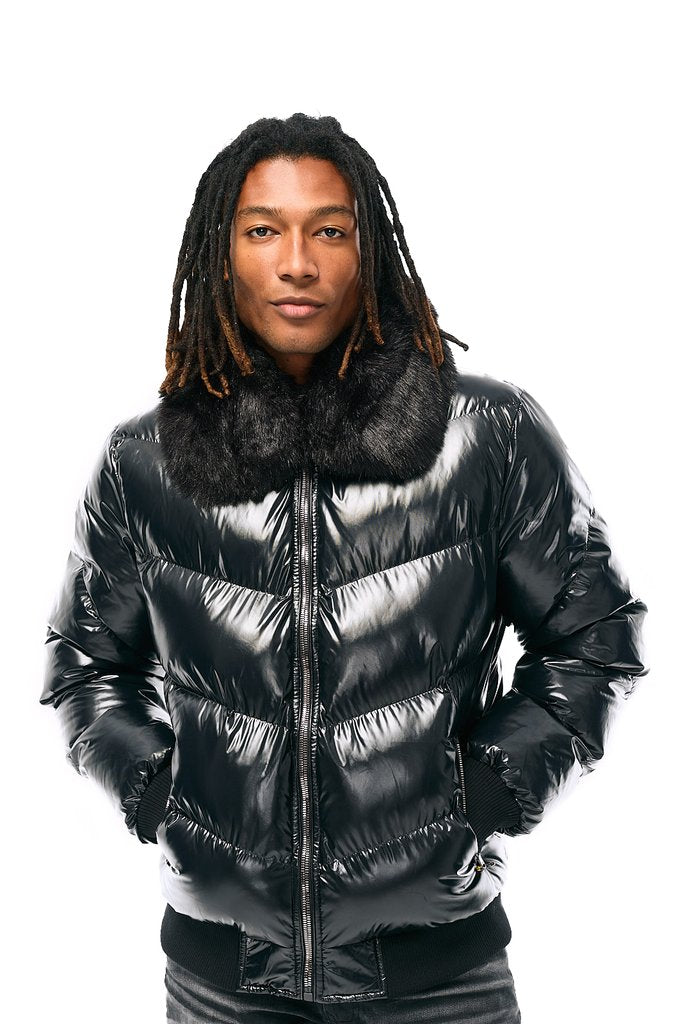 Jordan Craig-Lenox Nylon Puffer Jacket 2.0-Black - 91502