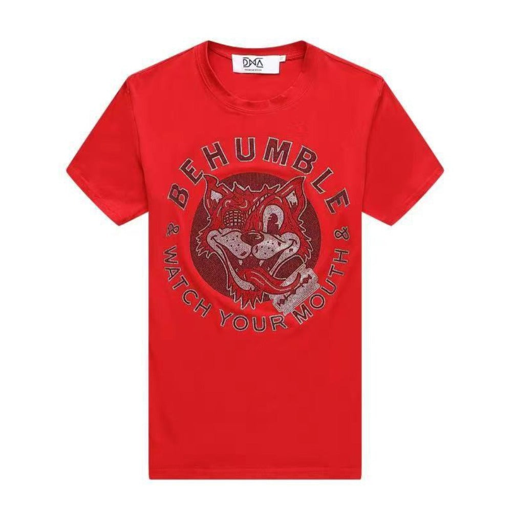 DNA Be Humble Tee-Red