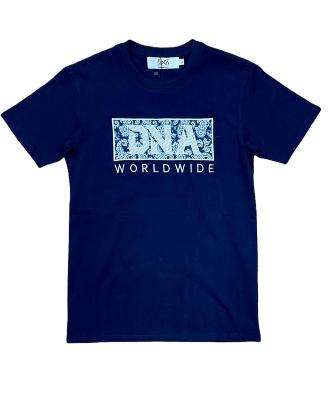 DNA Worldwide T-shirt - Navy Blue