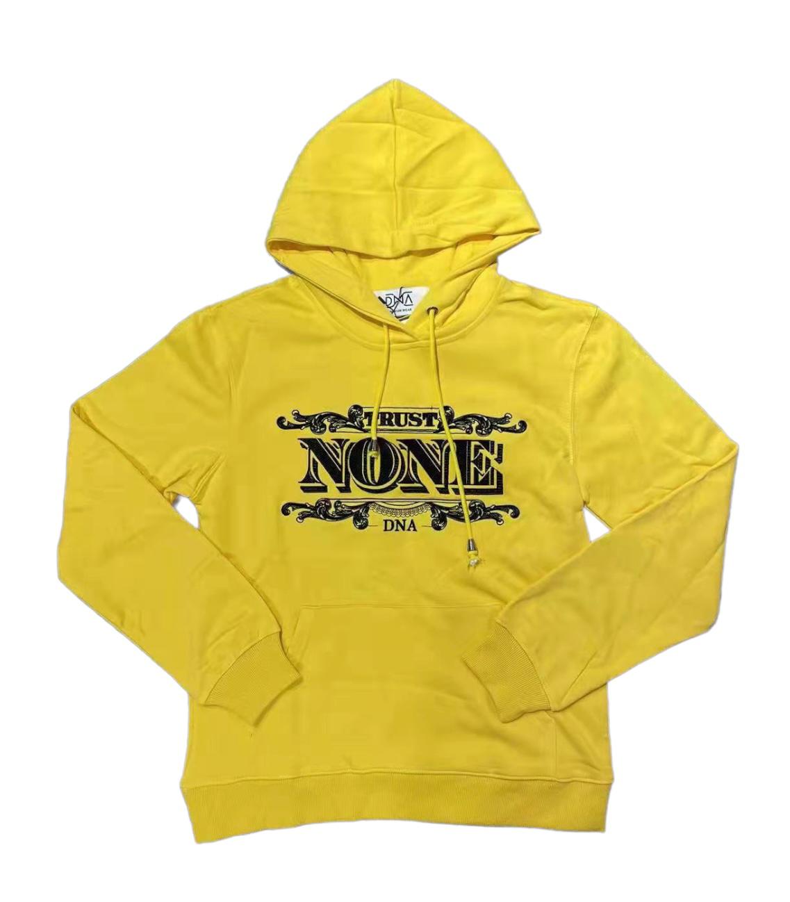 DNA Trust None Hoodie - Yellow/Black