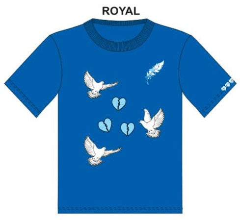 Focus - Heartbreak T-Shirt - Royal Blue