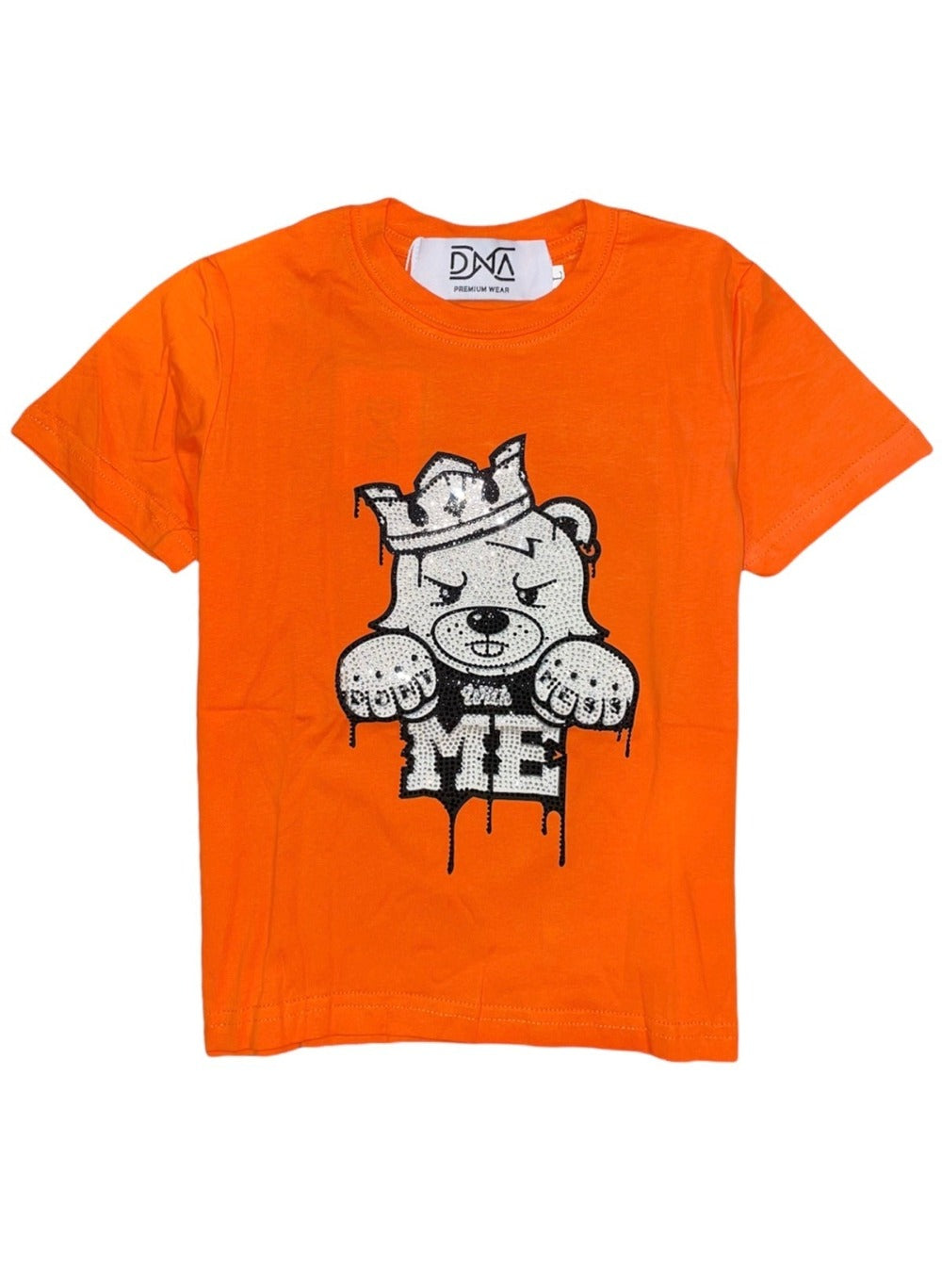DNA-Kids T-Shirt Don't Mess With Me-orange