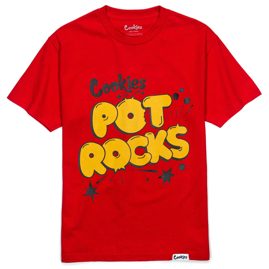 Cookies - Pot Rocks Tee - Red