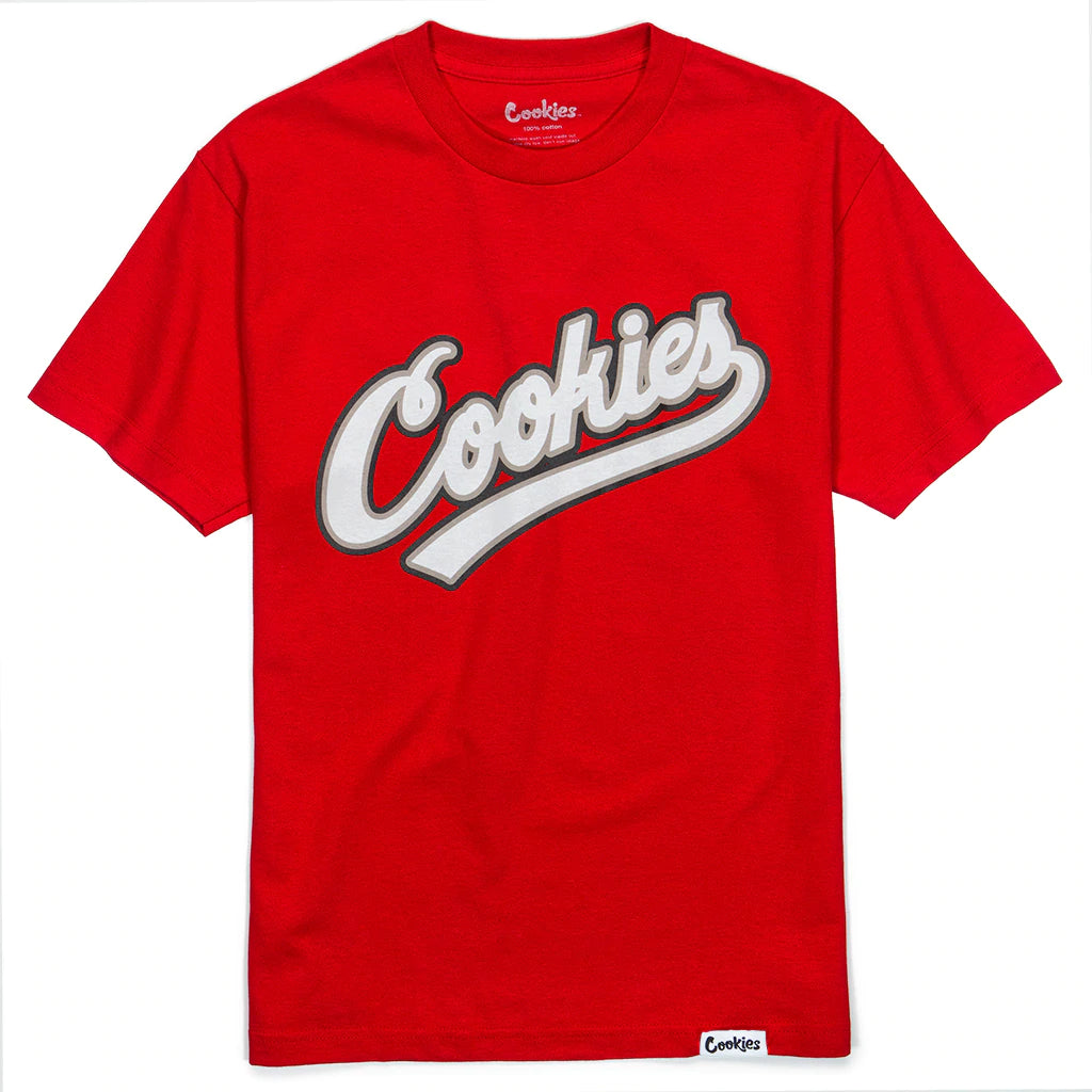 Cookies-Puttin In Work Logo Tee - Red/Grey