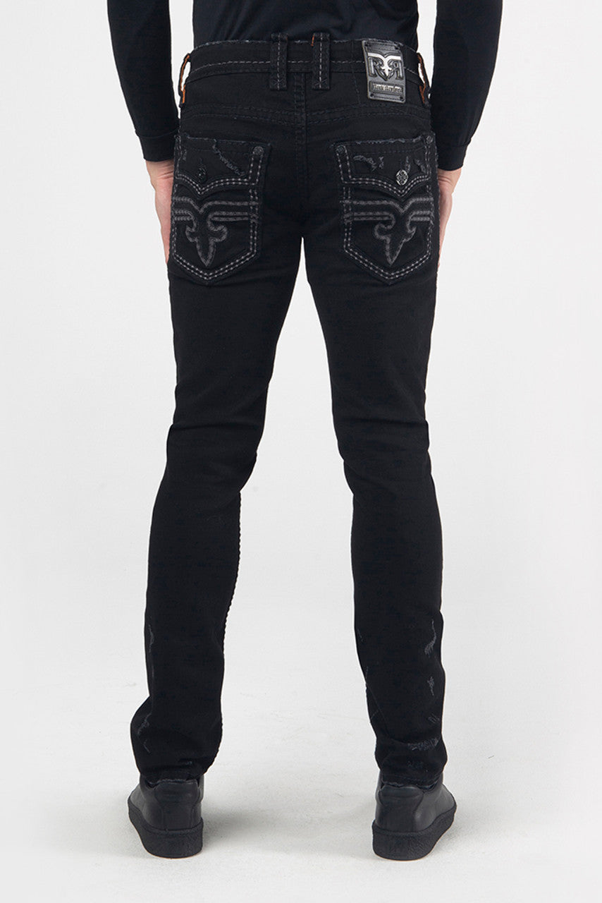 Rock Revival (A200R) - Andie Alt Straight Jeans - Black – Todays