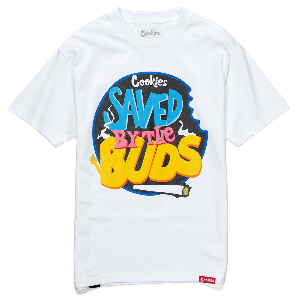 Saved By The Bud Tee - White