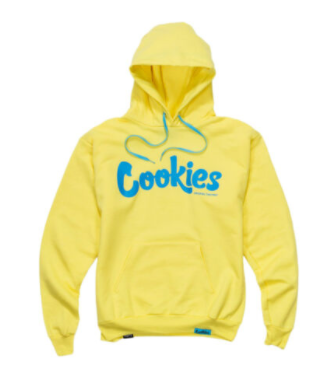 Cookies-Original Mint Fleece Hoodie-Yellow/Blue