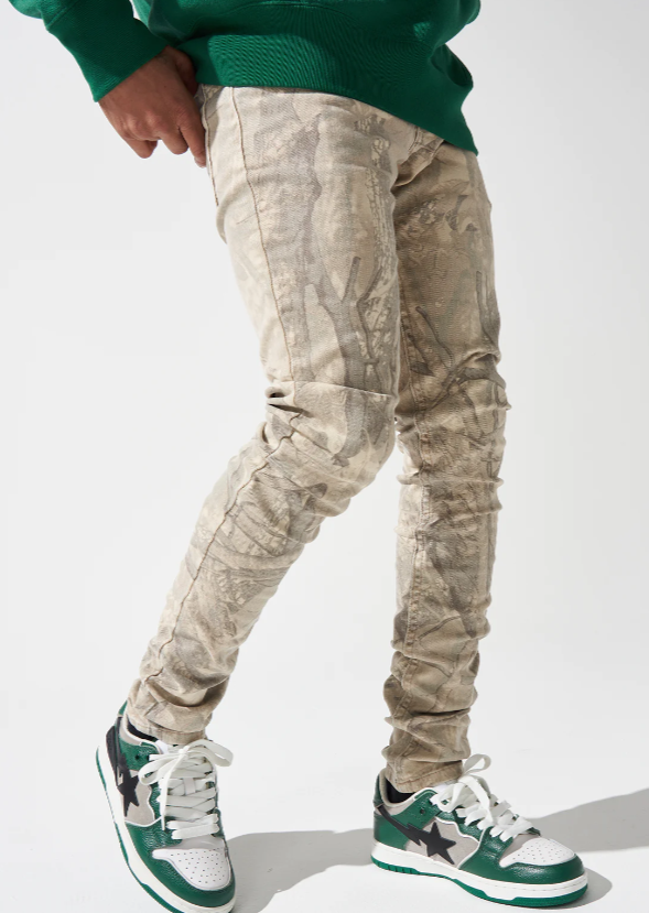 Serenede - Sienna Camo Jeans - Washed Camo