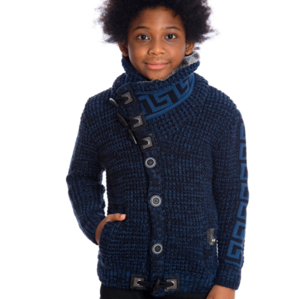 LCR Kids Sweater-Navy/Blue - 6430