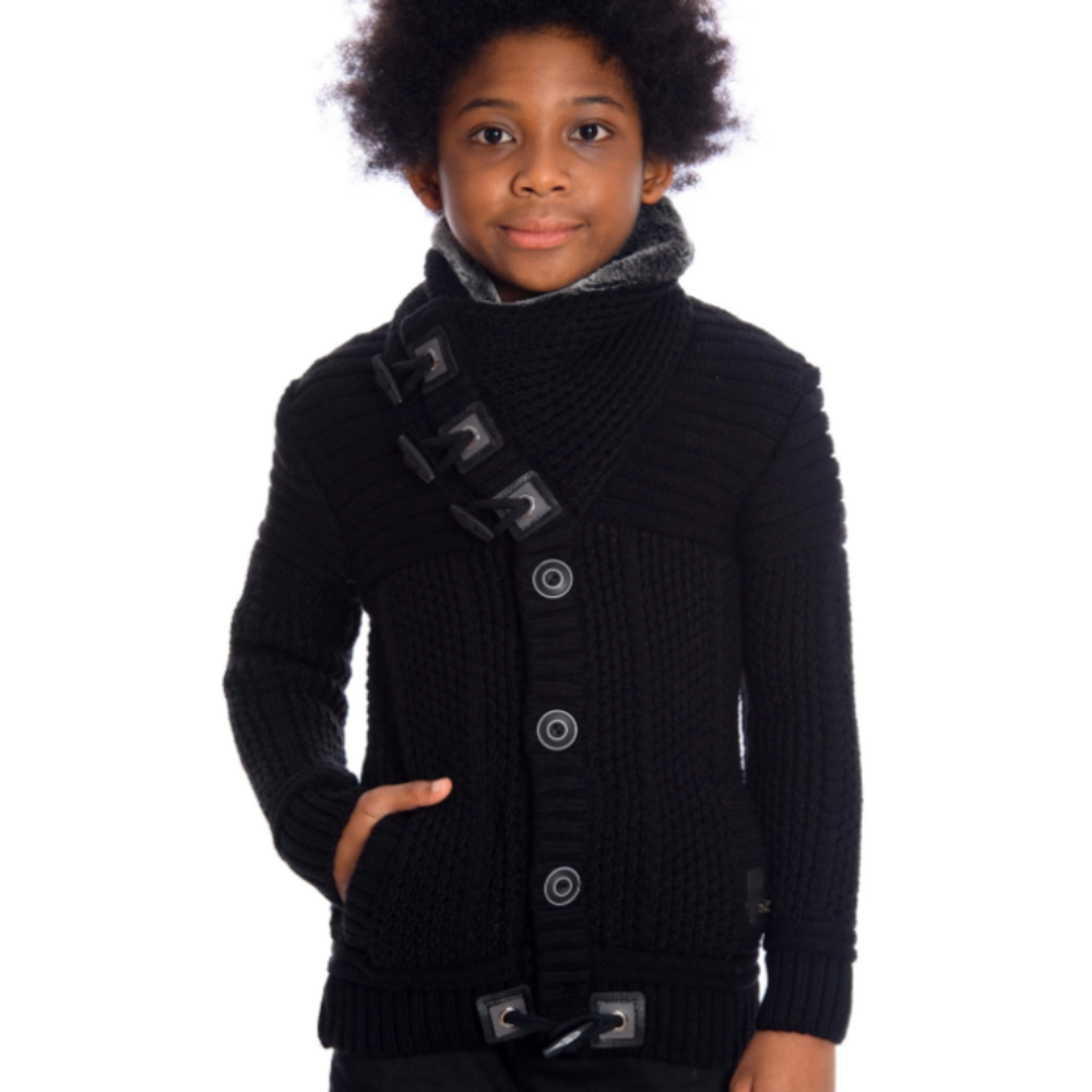 LCR Kids Sweater-Black - 7100