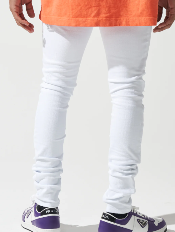 Serenede - Everest Peak Jeans - White