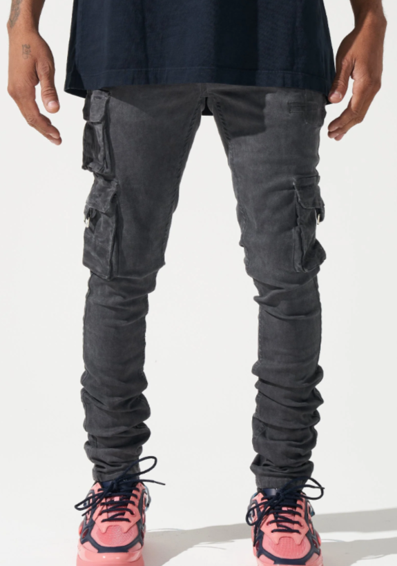 Serenede - Iron Cargo Jeans - Grey