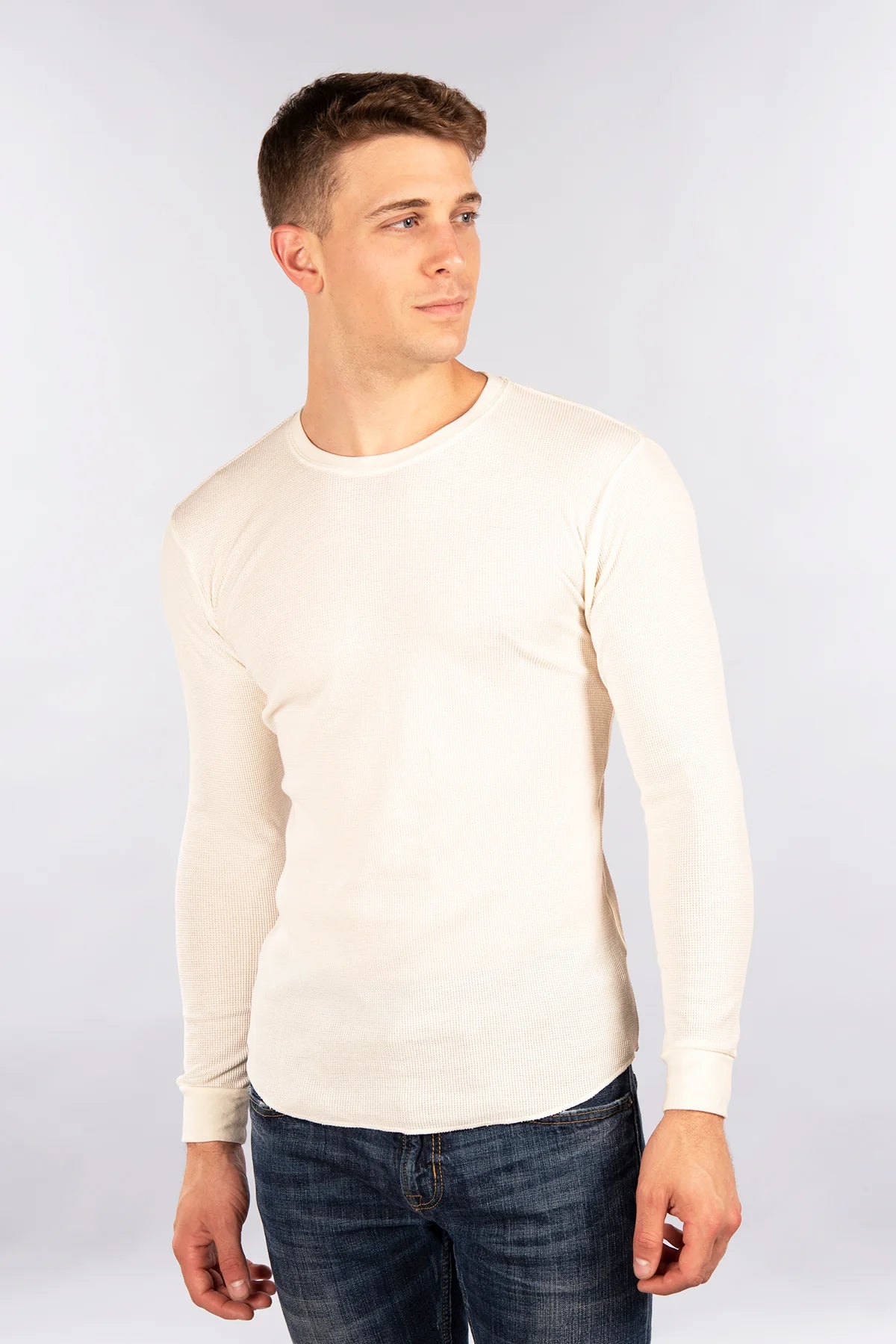 City Lab - Fitted Thermal Shirt - Cream