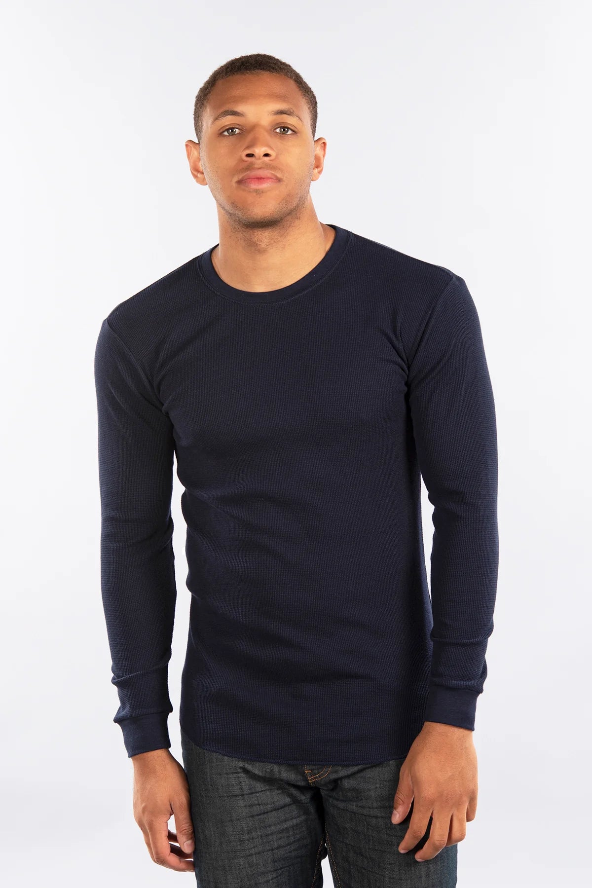 City Lab - Fitted Thermal Shirt - Navy