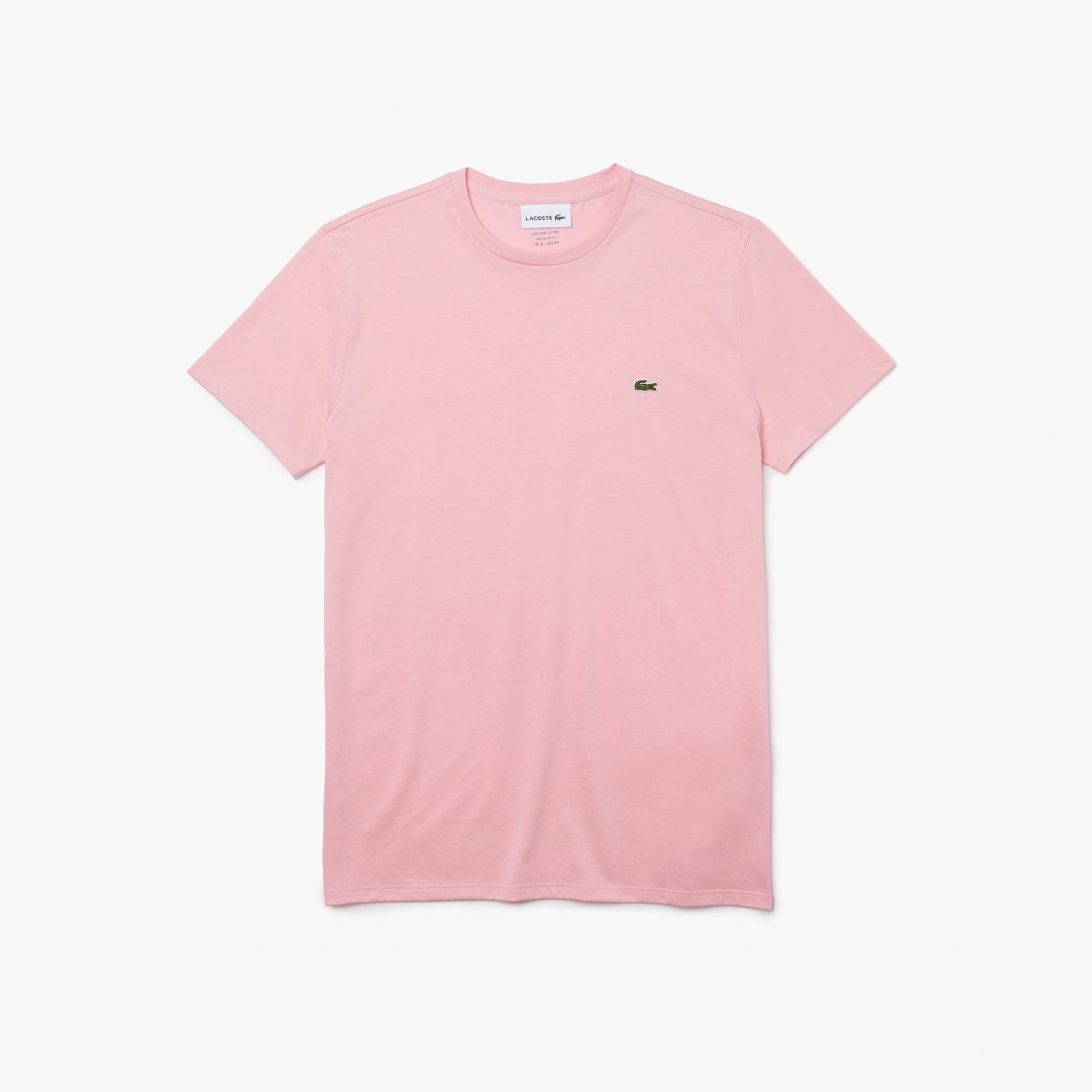Men's Crew Neck Pima Cotton Jersey T-shirt - Pink 7SY  ( TH6709 )