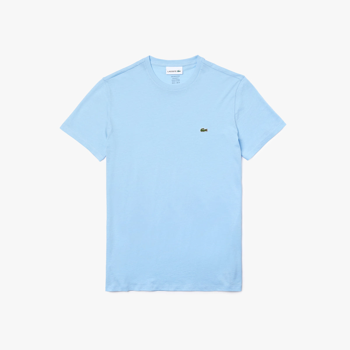 Men's Crew Neck Pima Cotton Jersey T-shirt - Blue HBP ( TH6709 )
