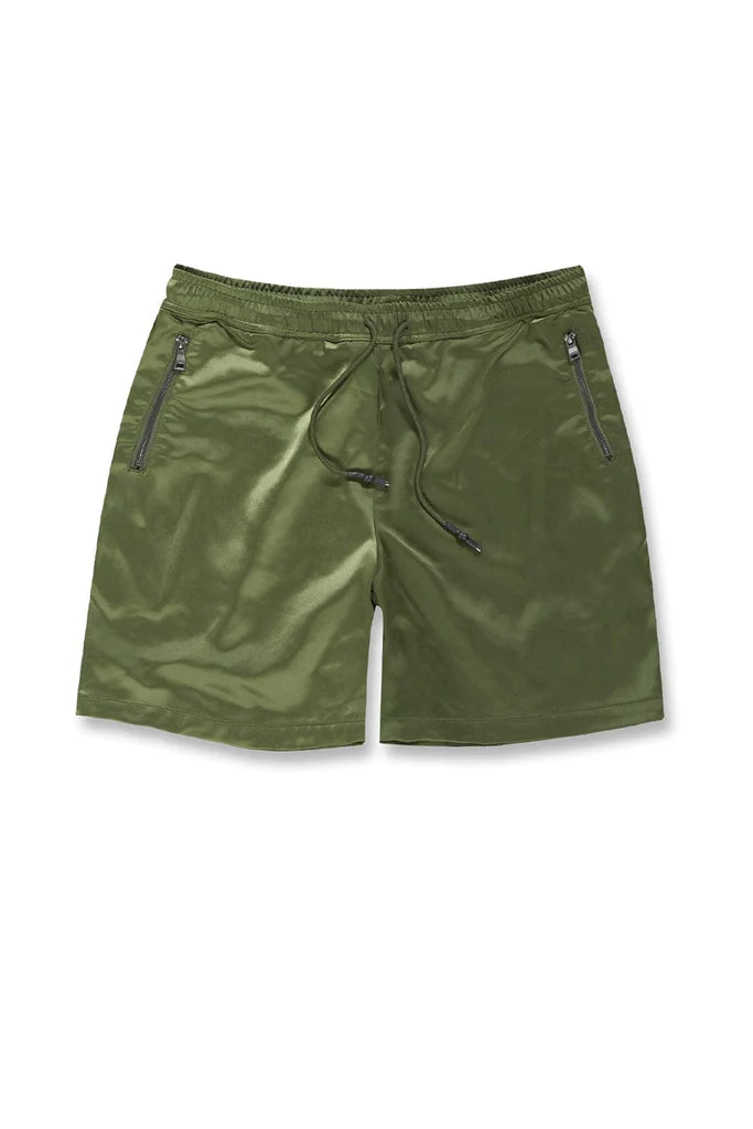 Jordan Craig - Athletic Lux Shorts - Army Green