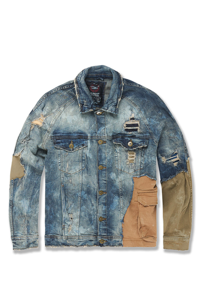 Jordan Craig  - Ambition Denim Trucker Jacket - Desert Strom - 91559