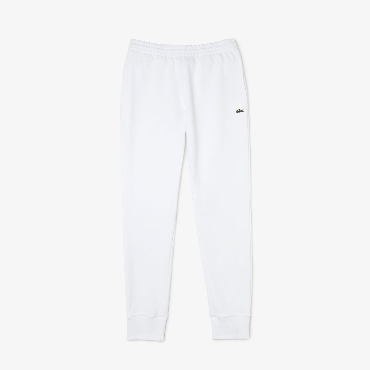 Lacoste (XH2529) - Tapered Fit Fleece Trackpants - White-001