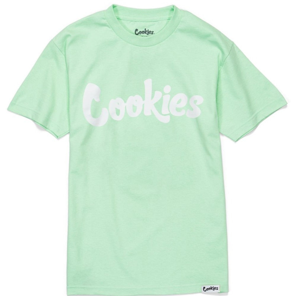 Cookies-Original Logo Tee-Mint/White
