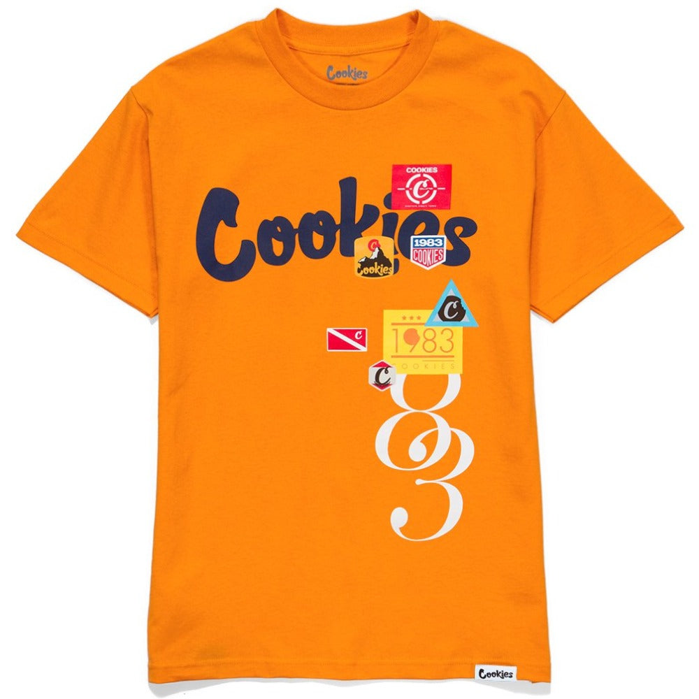 Colores Logo Tee-Orange/Royal