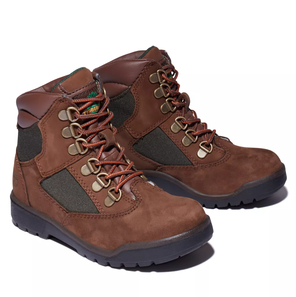 Youth Field Boots - Brown Nubuck