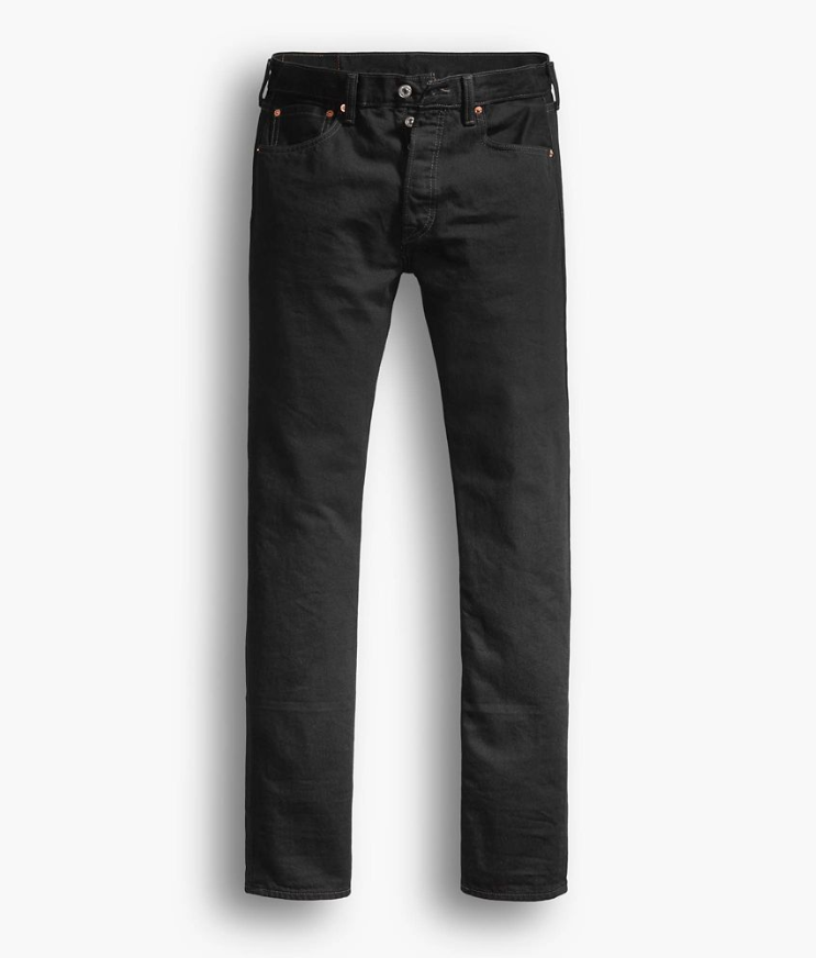 Levi's - 501 Original Fit Non Stretch Men's Jeans - Jet Black
