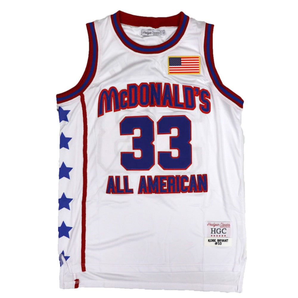 Kobe Bryant McDonalds All American Jersey-White