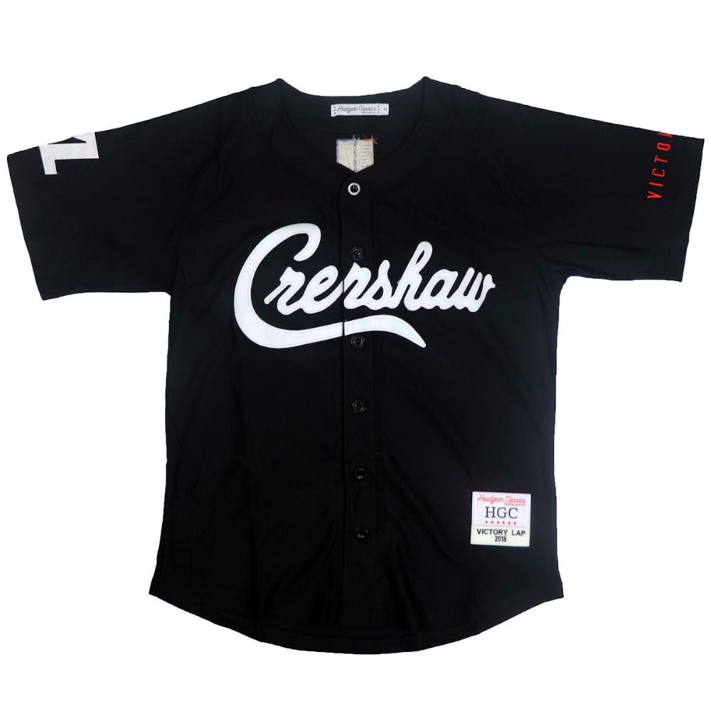 Nipsey Hussle Victory Lap Baseball Jersey-Black