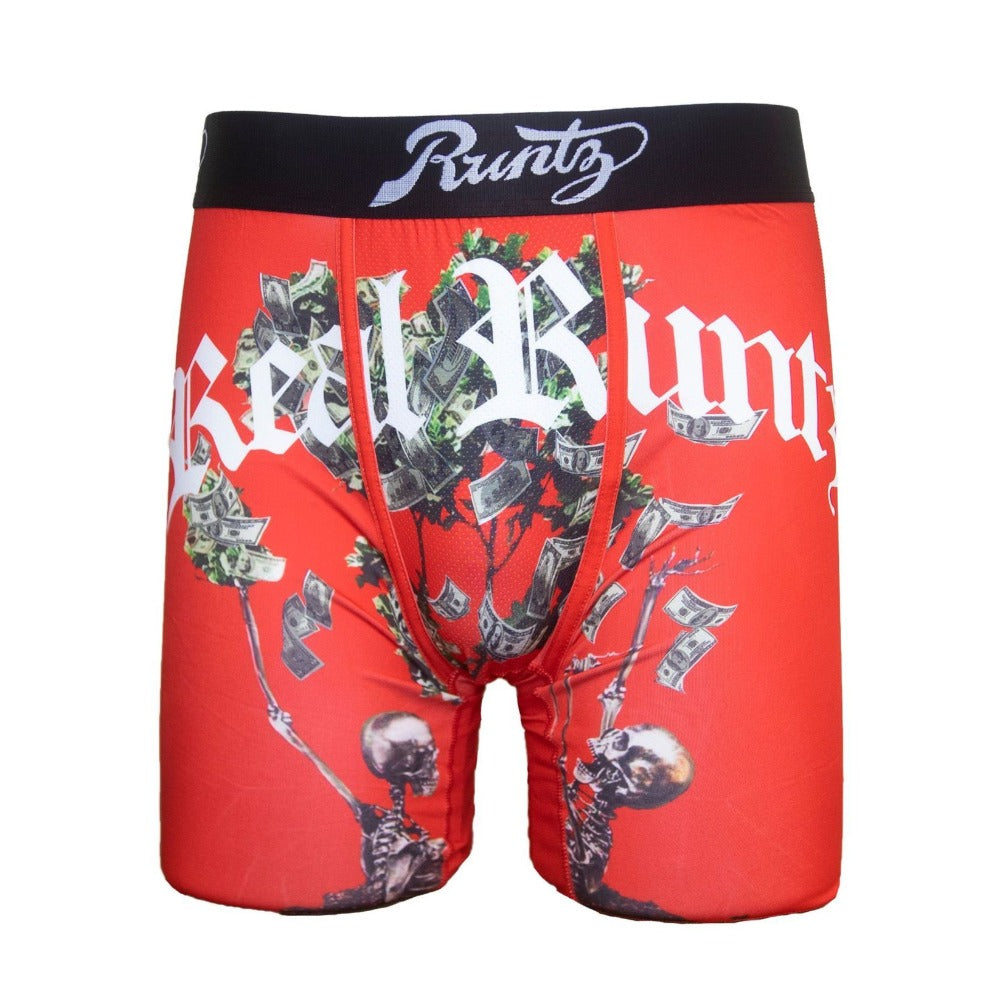 Money Treez Underwear-Fire Red