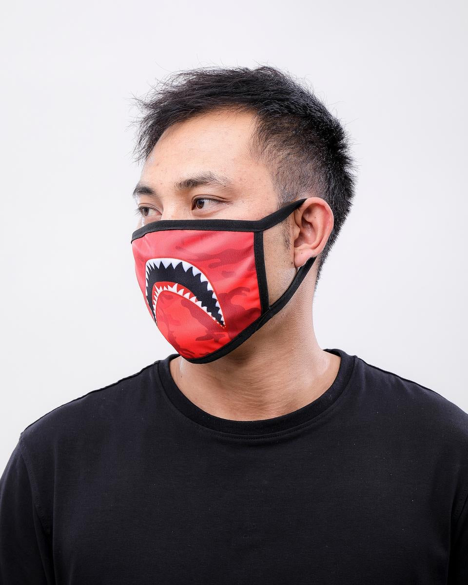 Hudson-Sharkmouth Mask-Red-E7133263R