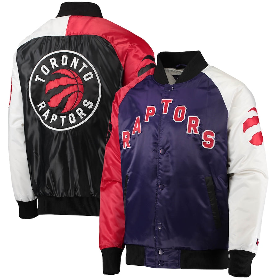 Toronto Raptors Starter Tricolor Remix Full-Snap Jacket – Todays Man Store