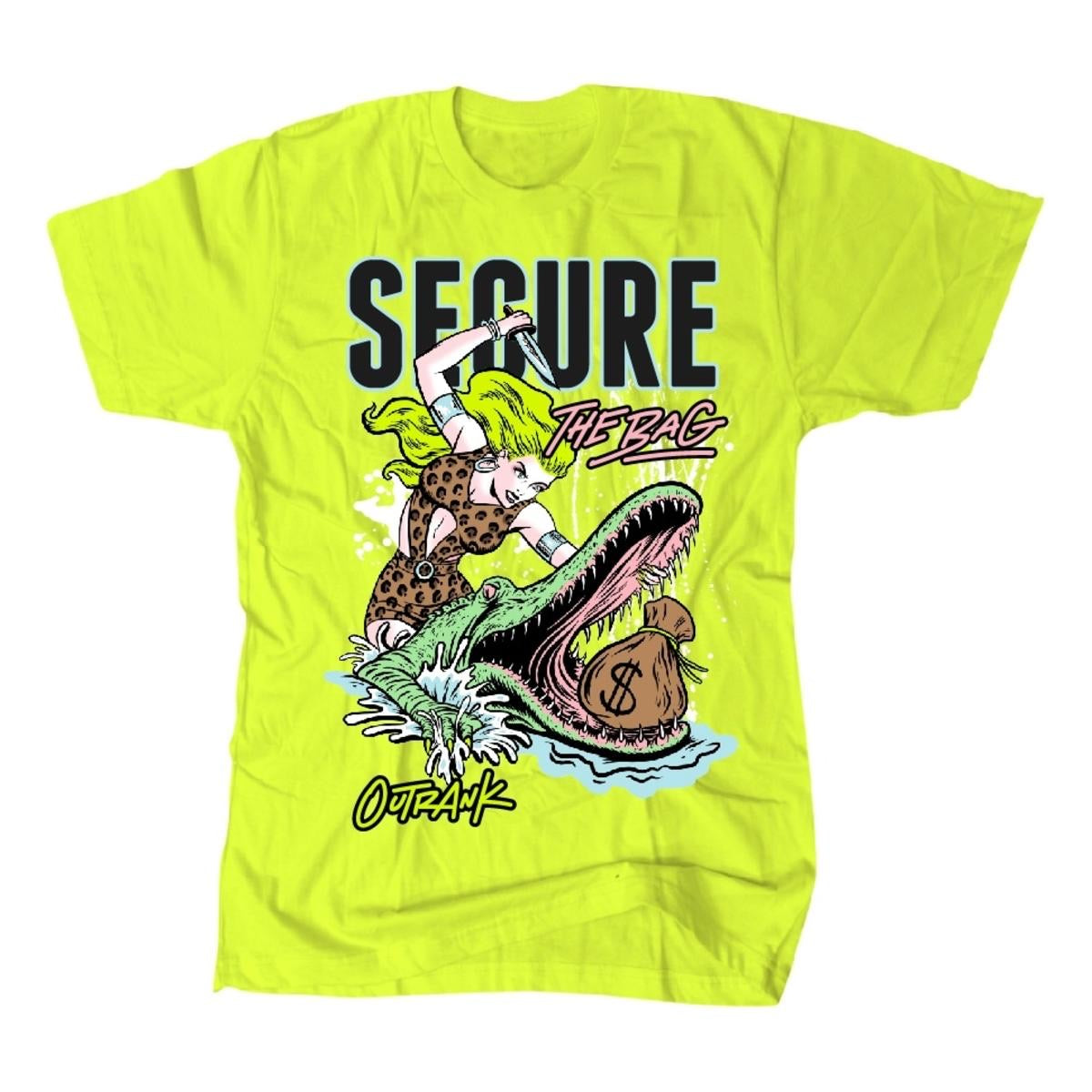 Outrank-Secure The Bag-Neon Yellow-OR1131