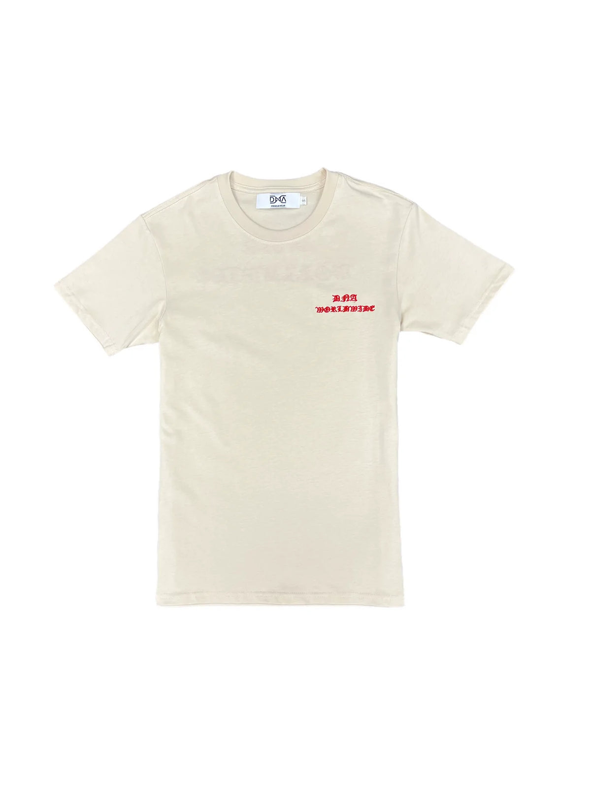 Kids Old English Tee - White/Red