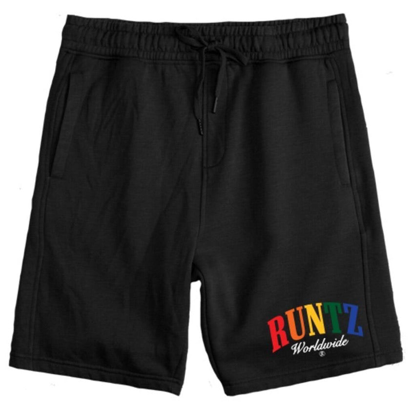 Runtz-Multi WorldWide Shorts-Black