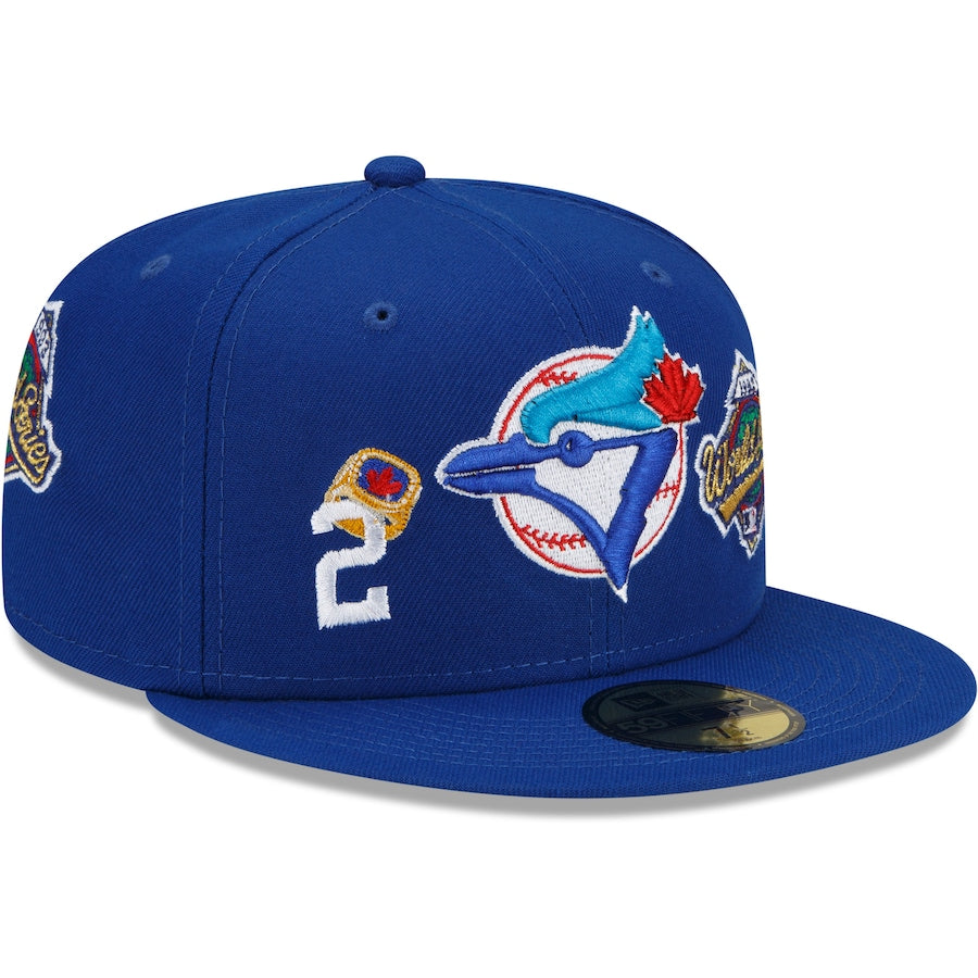 Toronto Blue Jays 2x World Series Champions Count the Rings 59FIFTY Fitted Hat
