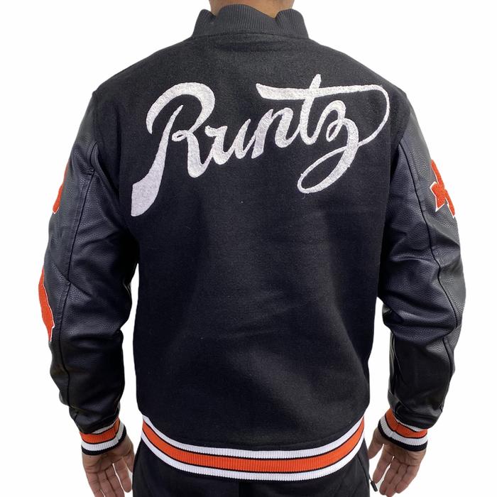 Runtz-All County Varsity Jacket-Black
