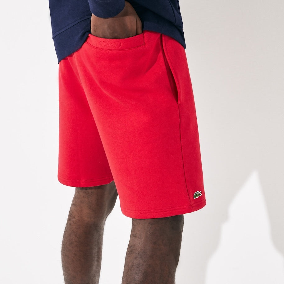 Men's lacoste sport hot sale tennis fleece shorts