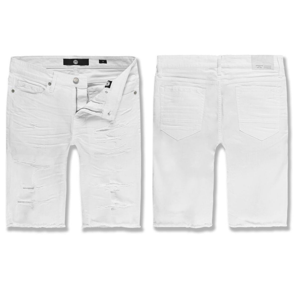 Jordan Craig - Wildwood Twill Shorts-White - J3166S