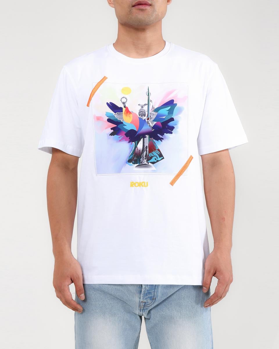 Roku Studio-Victory Angel Shirt-White-RK1480042W