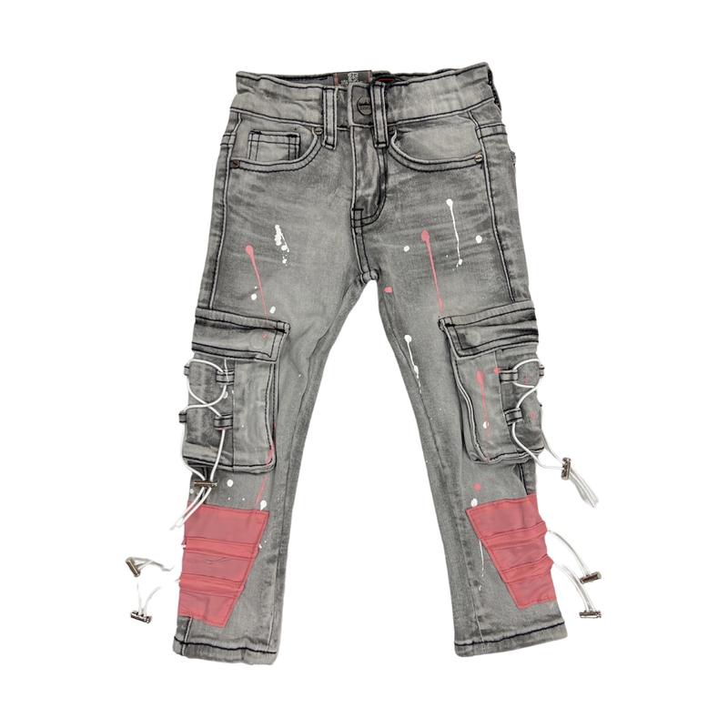 Kids Tactical Cargo Jeans